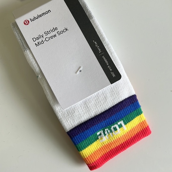 Lululemon Daily Stride Mid-Crew Sock - brand new - Picture 3 of 4